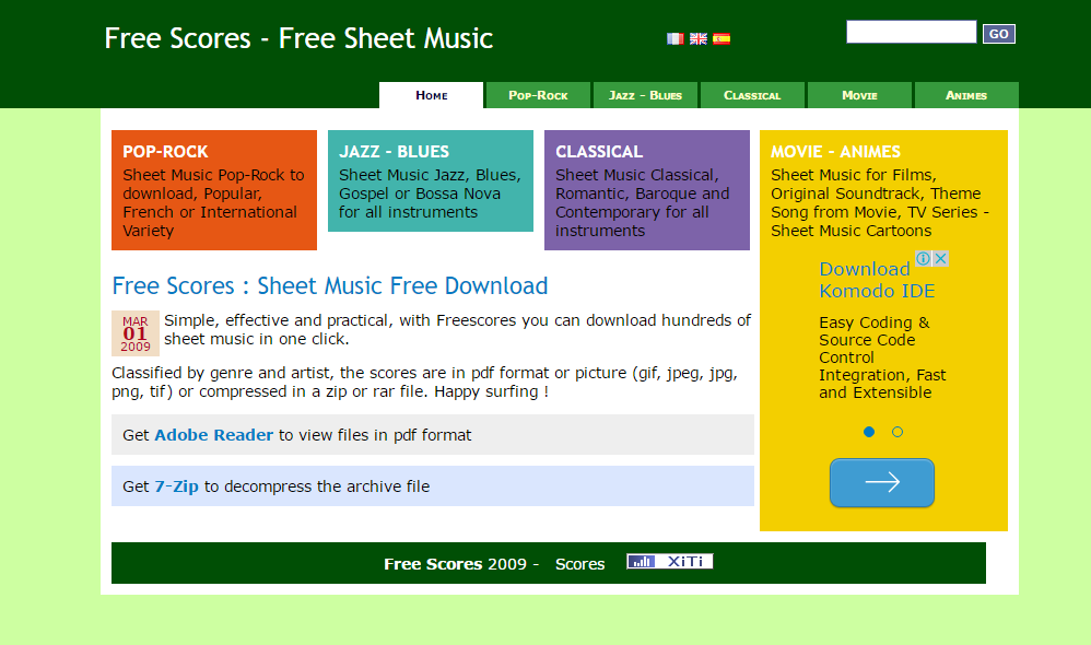 Free Scores – Free Sheet Music